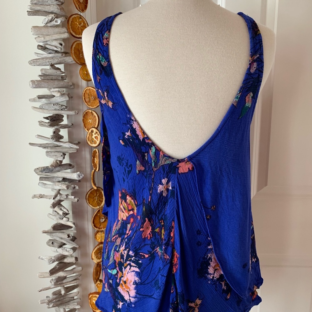 Free People Floral Tank Top